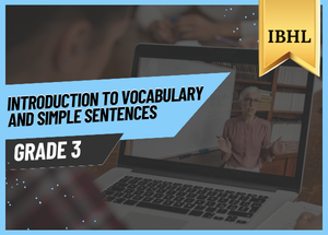 Grade 3 Introduction To Vocabulary IBHL