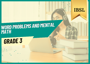 Grade 3 Word Problems And Mental Math IBSL
