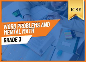 grade 3 word problems and mental math ICSE